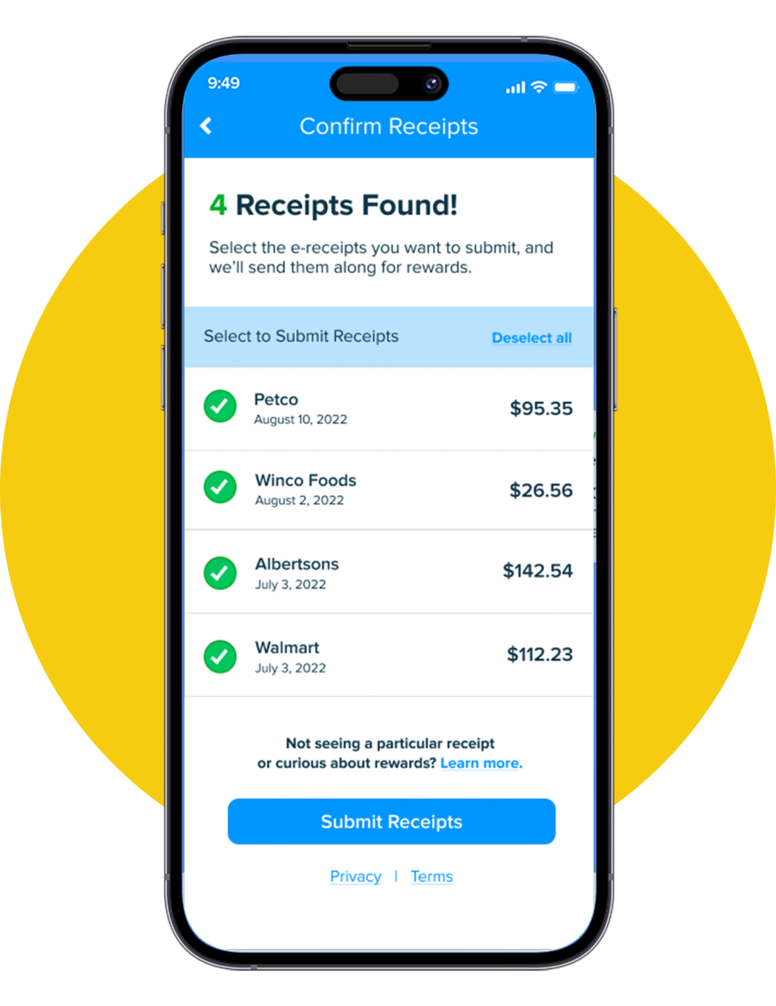 digital receipts