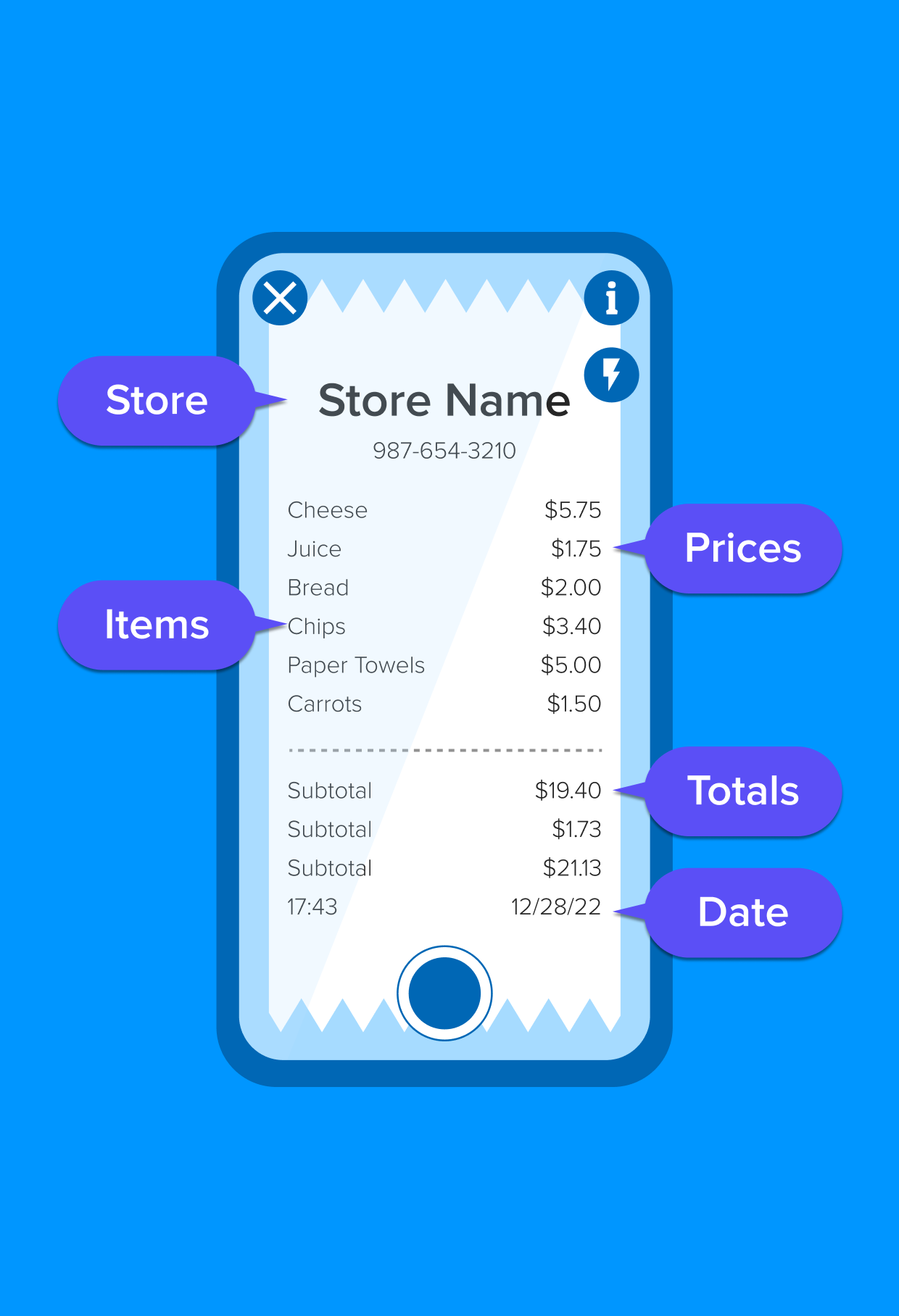 How to Upload a Paper Receipt Receipt Hog